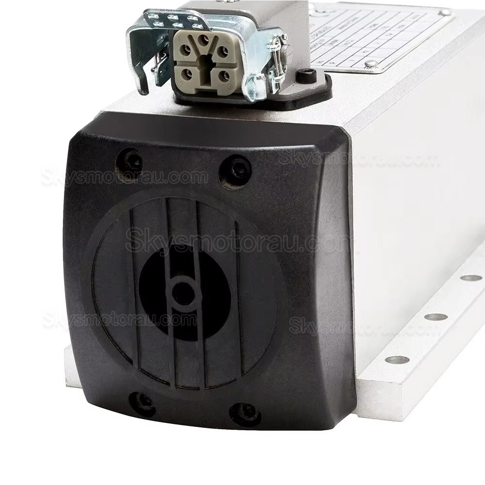 800W VFD Spindle Kit GDZ80X73-0.8 + H100-0.75 Indc. Air Cooled Spindle Motor + Variable Frequency Drive + 13Pcs ER11 Collet
